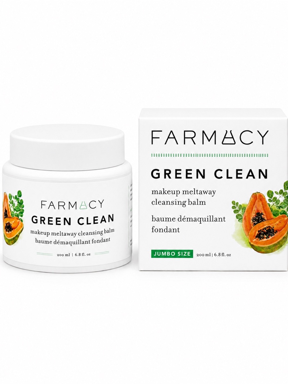 Farmacy Green Clean Cleansing Balm 200ml Jumbo NIB